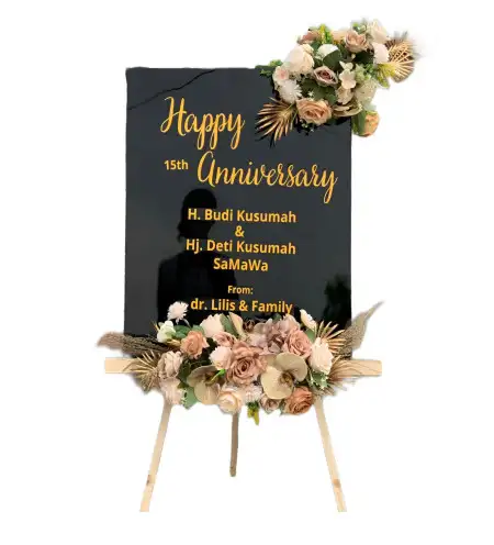 Papan Bunga Akrilik Bolopleret